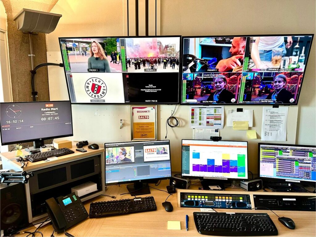 De Amsterdamse Mediafabriek | Doorstroom naar SALTO