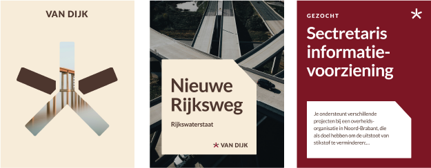 De Amsterdamse Mediafabriek | Van Dijk huisstijl